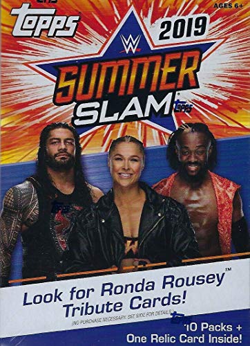 Topps 2019 WWE SummerSlam Value Box