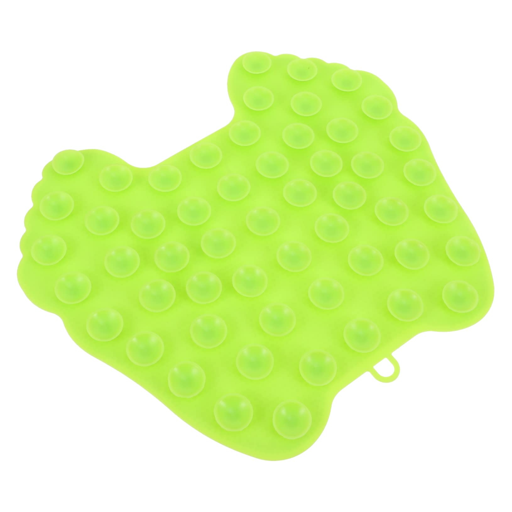 PLAFOPE Limpiador De Pies De Silicona Antideslizante Para Ducha y Baño Cepillo De Masaje De Pies