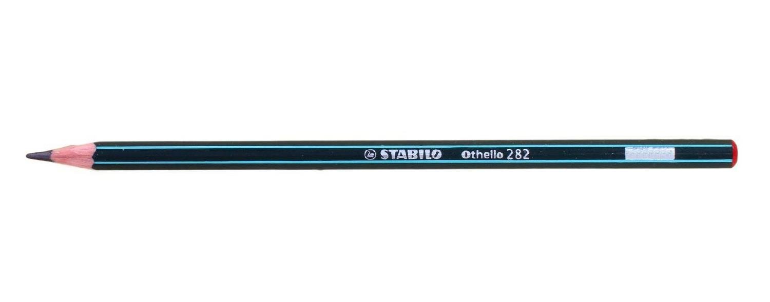 STABILO Othello Pencil (HB, Green, 12 Pieces)
