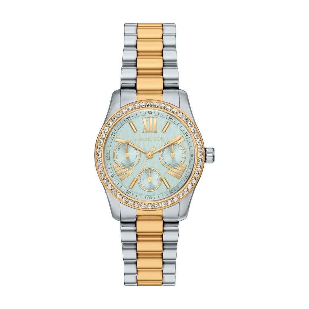 Michael Kors Lexington Mujer Reloj de 34MM de Acero Inoxidable Bicolor, MK7609