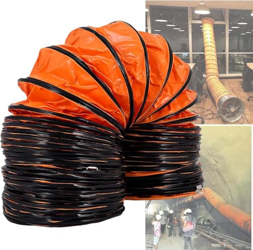 Extracteur d'air avec conduit de ventilation flexible en PVC - 2