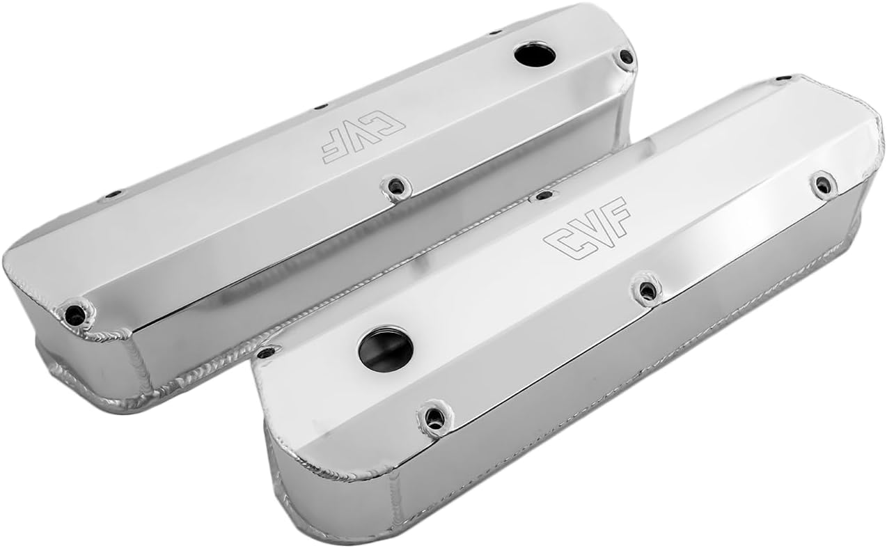 289 302 351W Tall Fabricated Valve Covers Compatible with Ford Small Block