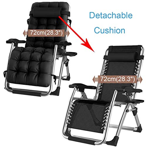 Chaise longue de balcon pliable et légère avec dossier multiposition - 4