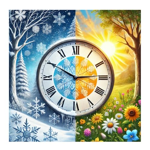 Kit de peinture diamant 5D SJUTOUCI 30x30 cm avec perles rondes pour adulte