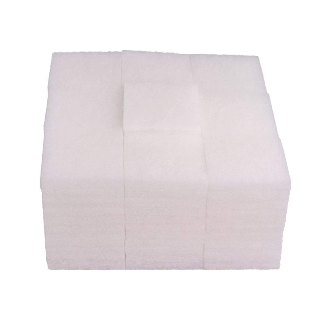 100 Pièces Compatible Ouate Filtrante Biopad pour Juwel Compact/Bioflow 3.0 / M