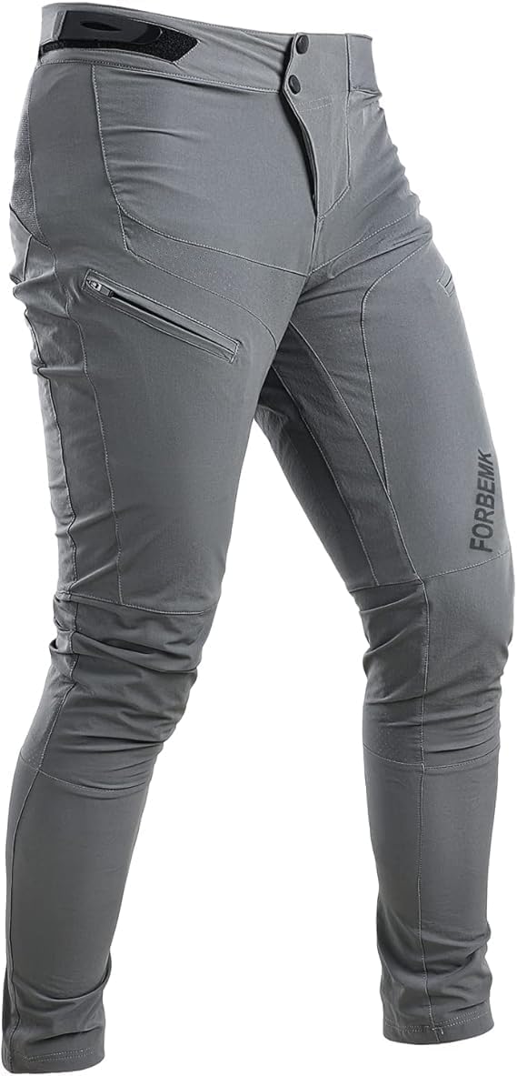 Mountain Bike Pants，BMX Riding Pants for Mens, Quick-Dry Lightweight Breathable Cycling Bicycle, Enduro, Downhill