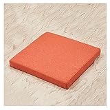  wangk Galette de Chaise Carre, Galette Jardin Interieur Coussin Assise Exterieur Coussin Forme Seat Pad pour Salon Cuisine 35 x 35cm