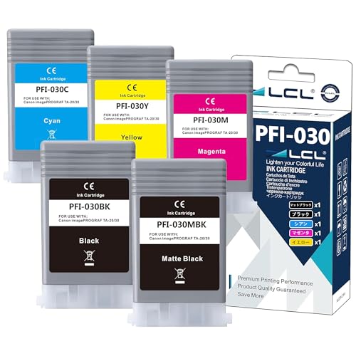 Amazon.co.jp: LCL Canon用 キャノン用 PFI-030 PFI-030MBK /BK/C/M/Y