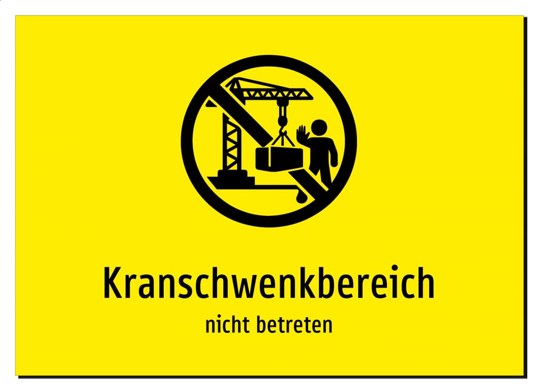 38299-DE-S-06 | Kranschwenkbereich - nicht betreten