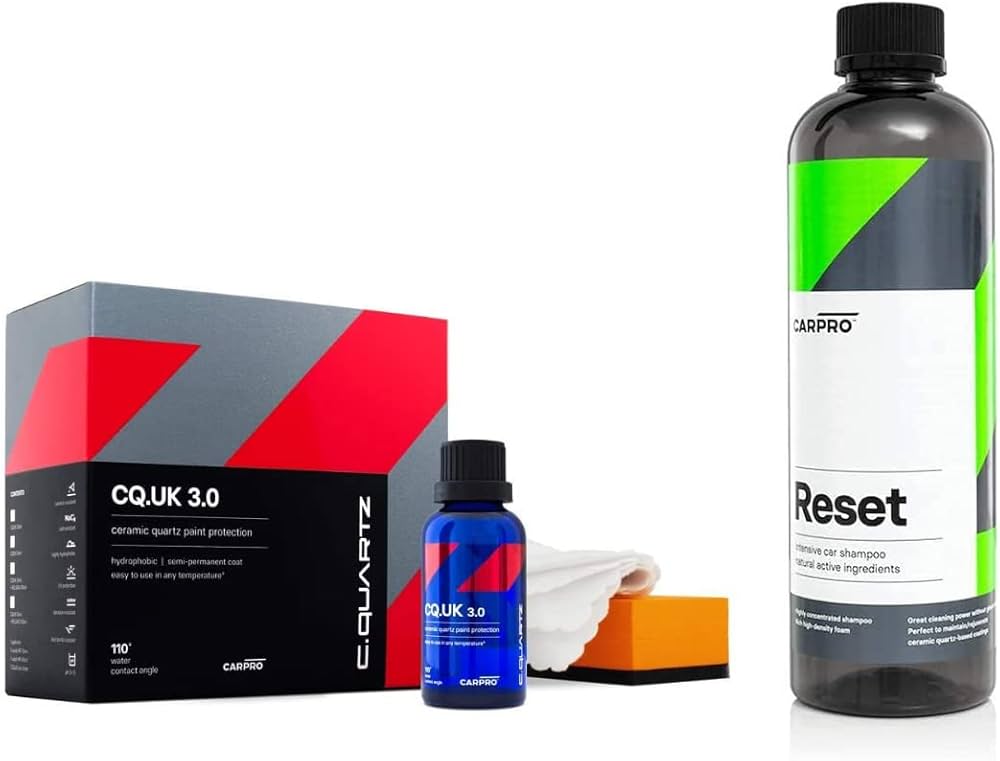 Amazon.com: CARPRO CQUARTZ UK 3.0_30ml Kit Reset Intensive Car