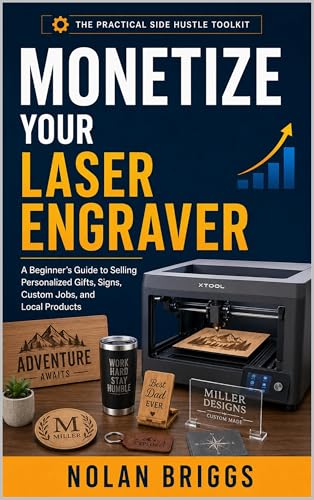 Monetize Your Laser Engraver: A Beginner’s Guide to Selling Personalized Gifts, Signs, Templates, and Local Custom Jobs (The Practical Side Hustle Toolkit Book 2)