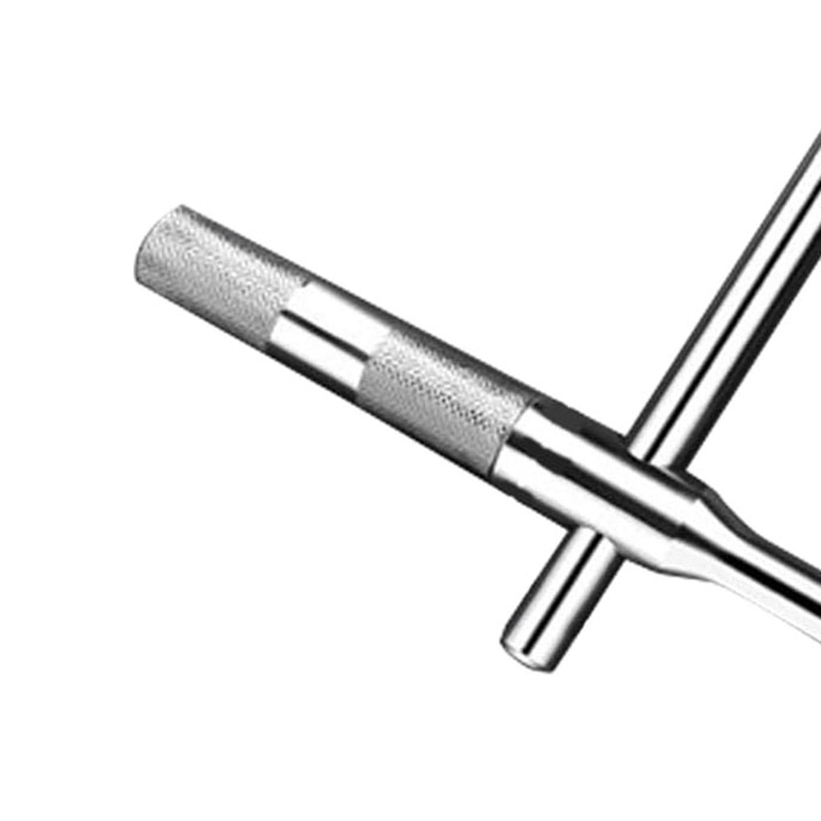 predolo Llave de tuercas universal extendida, desmontable, portátil, para coche, estándar, ahorra mano de obra, de tuercas ligeras de 4 vías