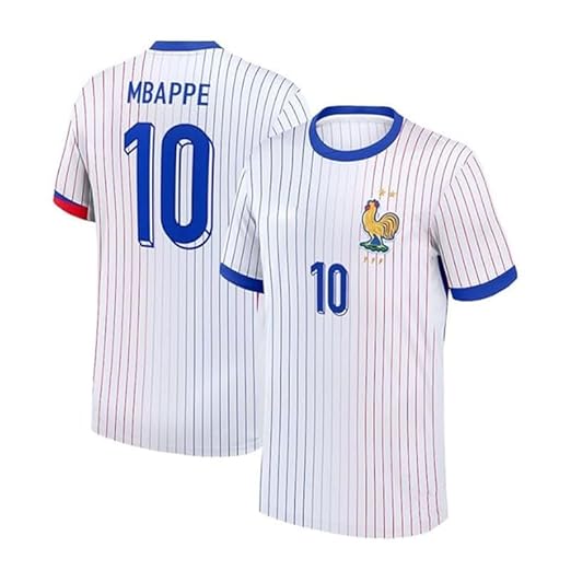 フランス代表 2022年アウェイユニホーム MBAPPE 10番 白色 Mサイズ RJM Kylian Mbappe 10 Original Away Short Sleeve World Cup