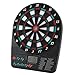 SUNFECILI Electronic Dart Board, LCD Display Automatic Scoring Dartboard Sets with 1 Electronic Dartboard 3 Darts and 12 Dart Tips, Digital Dart Board for Adults and Family