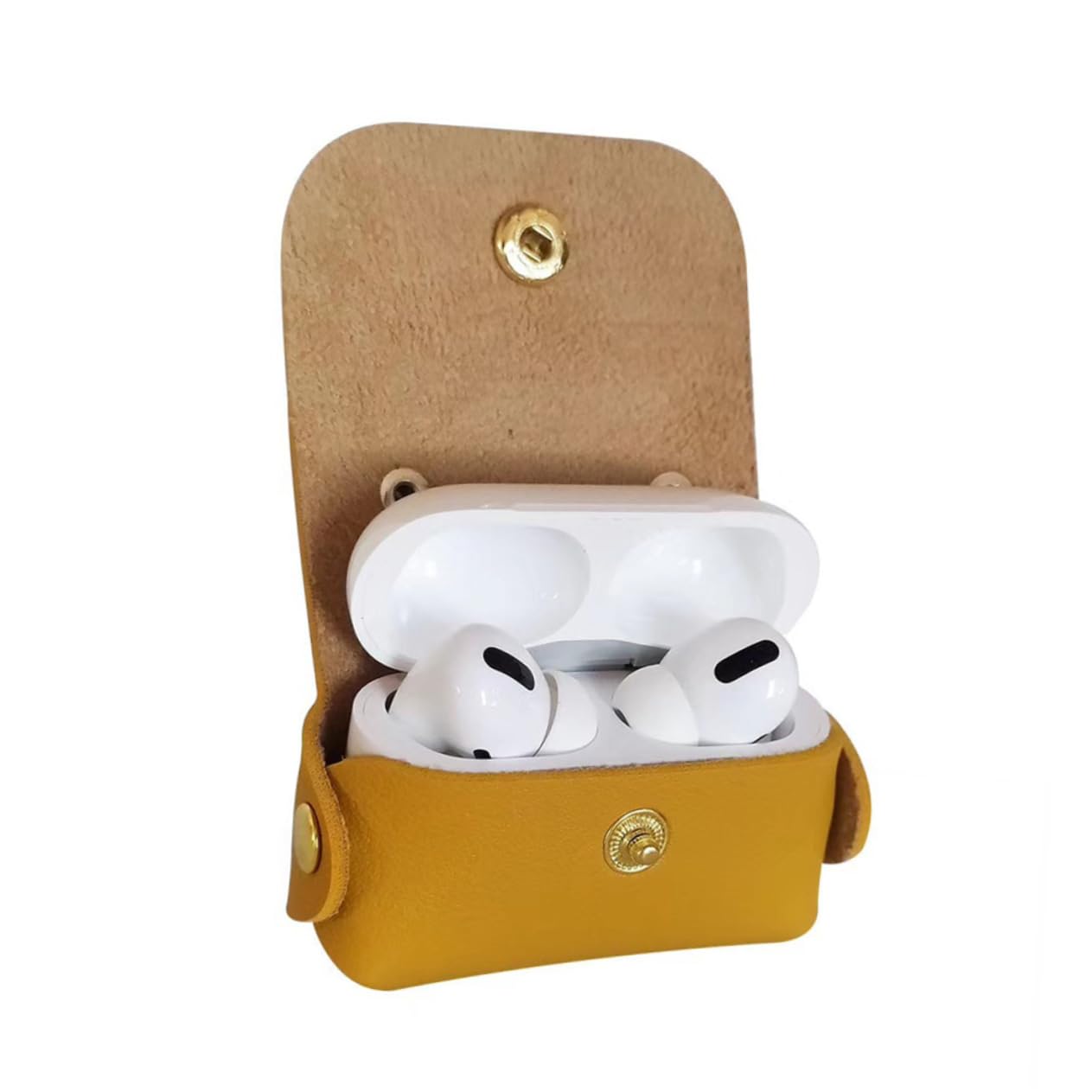 Angoily 3piezas Funda Protectora De PU para Auriculares Inalámbricos Estuche De Almacenamiento Diseño De Flecos Compatible Actividades