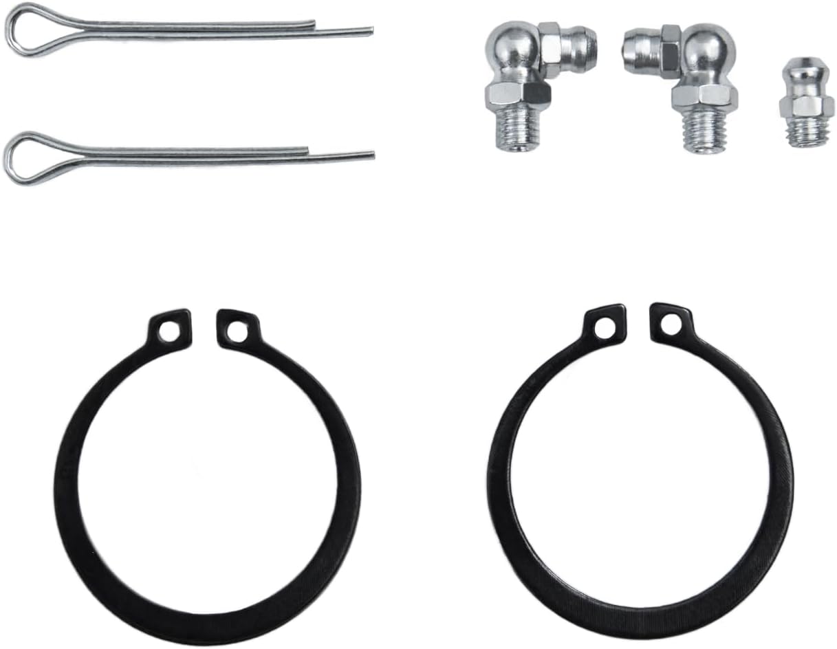 14 Pcs Front Suspension Upper/Lower Control Arm Ball Joints Set Compatible for 2005-2010 Chrysler 300/2005-2010 Dodge Challenger/Charger/Magnum(RWD/2WD Models Only)