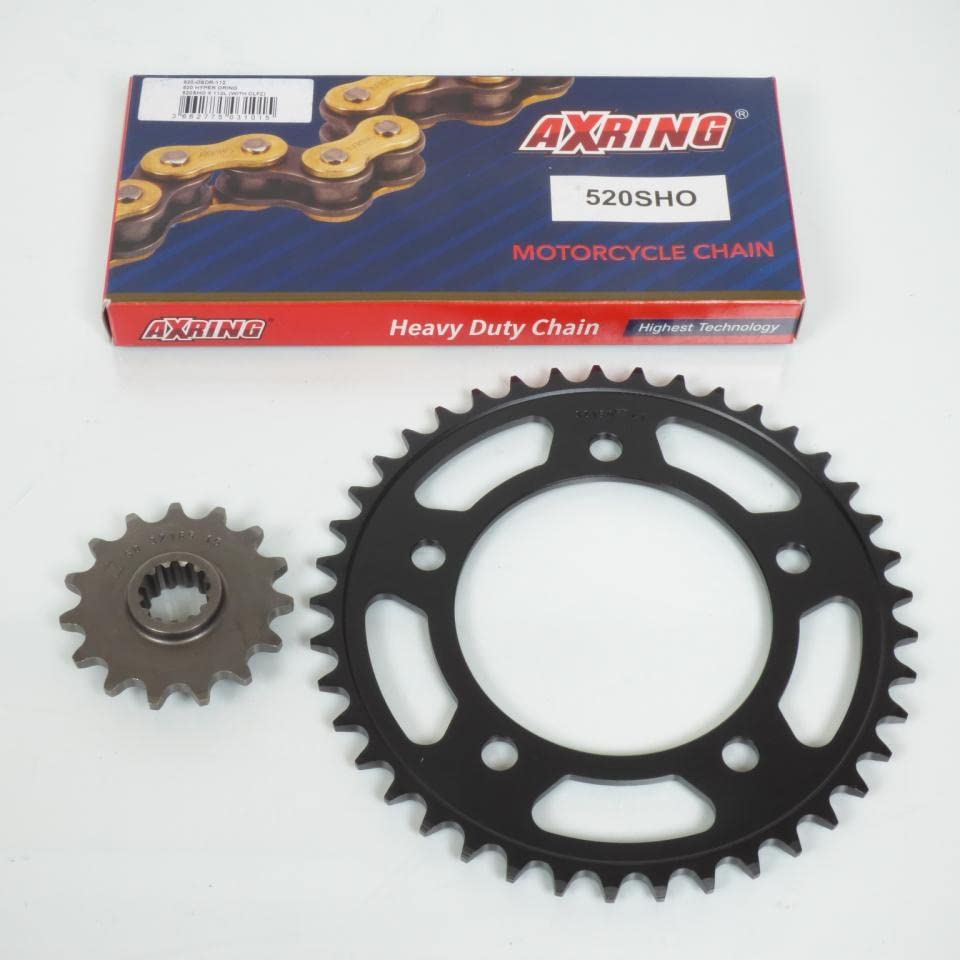 Kit chaîne Axring Honda 500 Cb F Abs 2018 2019 2020 2021
