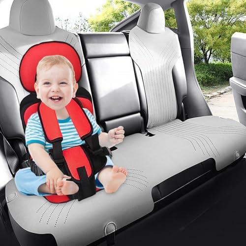 Portable Kids Seat Cushion, Non-Slip Travel Pad for Home & Stable Surfaces - Lightweight, Machine Washable (Gray) - Image 5
