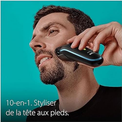 Image of Braun Series 5 All-in-One Beard Care Bodygroomer Set, Trimmer /Hair Trimmer Men, Hair Trimmer, 10-in-1 Beard Trimmer (Recyclable Packaging), 100 Minutes Runtime, Gift Man, MGK5445