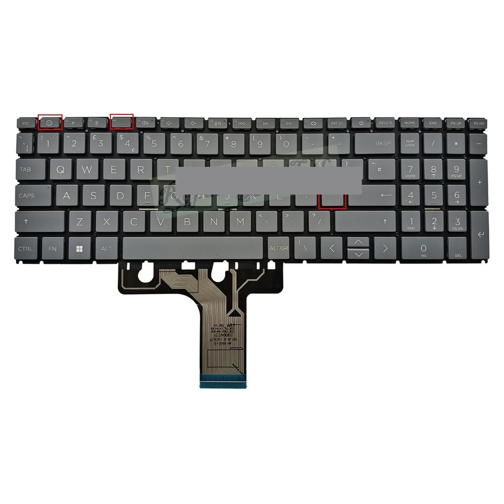 UK GB Lateinische Tastatur for HP 15-FC 15-FD 15Z-FC 15T-FD 15-fc0000