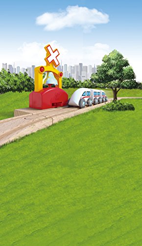 Hape E3706 Automatische trein Bell - Houten trein Track Accessoires - Image 5