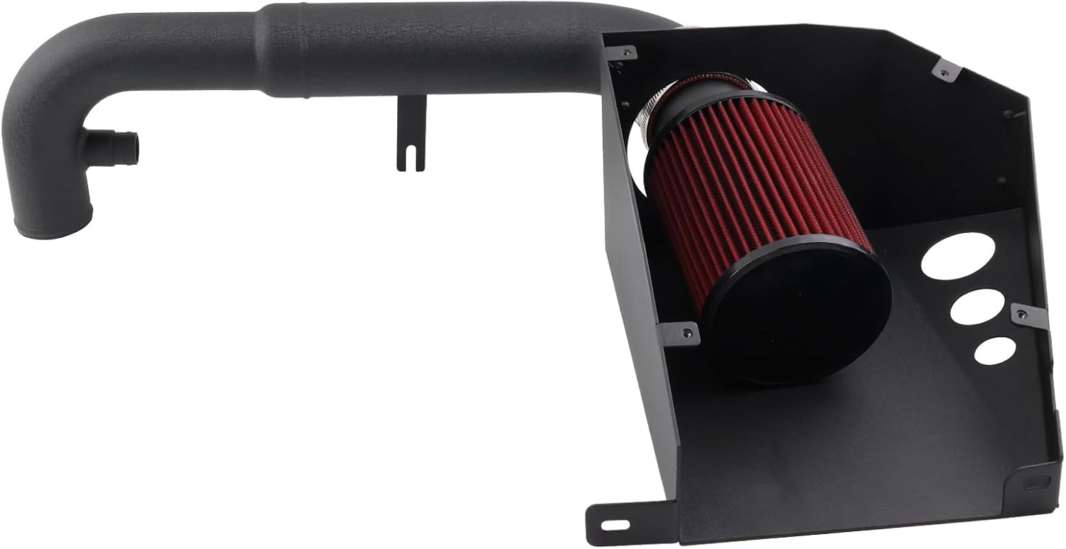 Cold Air Intake Kit Compatible with VW Golf MK6 GTI Gen2 EA888 2.0T, Improved Airflow & Power, More Aggressive and Sporty Induction Sound