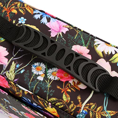 Image of 102 Slots Marker Pen Organizer Case w /Handle | Portable Multilayer Holder for Watercolor Pencils & Gel Pen Markers for Artists, Sketching, Drawing
