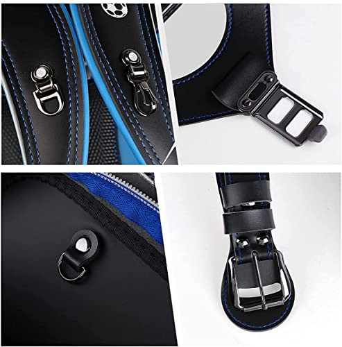 Star-Wind Randoseru Ransel backpack automatic Japanese school bag boys girls leather light weight Rain Cover(Black*Blue)4