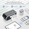 JADENS Bluetooth Thermal Label Printer, Wireless Label Printer with Built-in Paper Bin, Compatible with iOS, Android, Windows, Mac, Chromebook, Widely Used for Etsy, Shopify, USPS