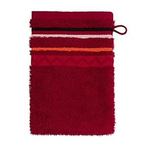 Frottana Country Waschhandschuh Ruby 15x20 cm