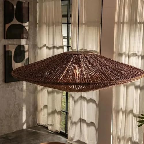 Luminaire suspendu bohème pour tamiser la lumière et décorer la chambre