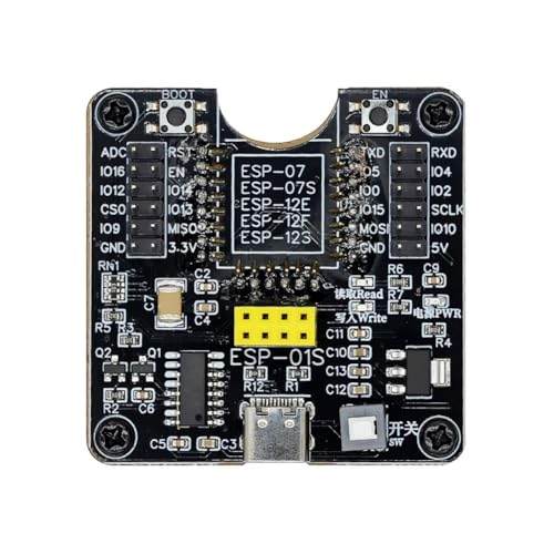 Rhinozix ESP8266 o[fobK[ ESP01S ESP8266 J{[h eXgvO} \Pbg_E[_[ ESP8266