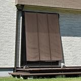 タカショー 日よけ 洋風タテス モカ 1.9×2.4m ポリエチレン GST 紫外線に強く破れにくい シェード サンシェード よしず GST-T240M