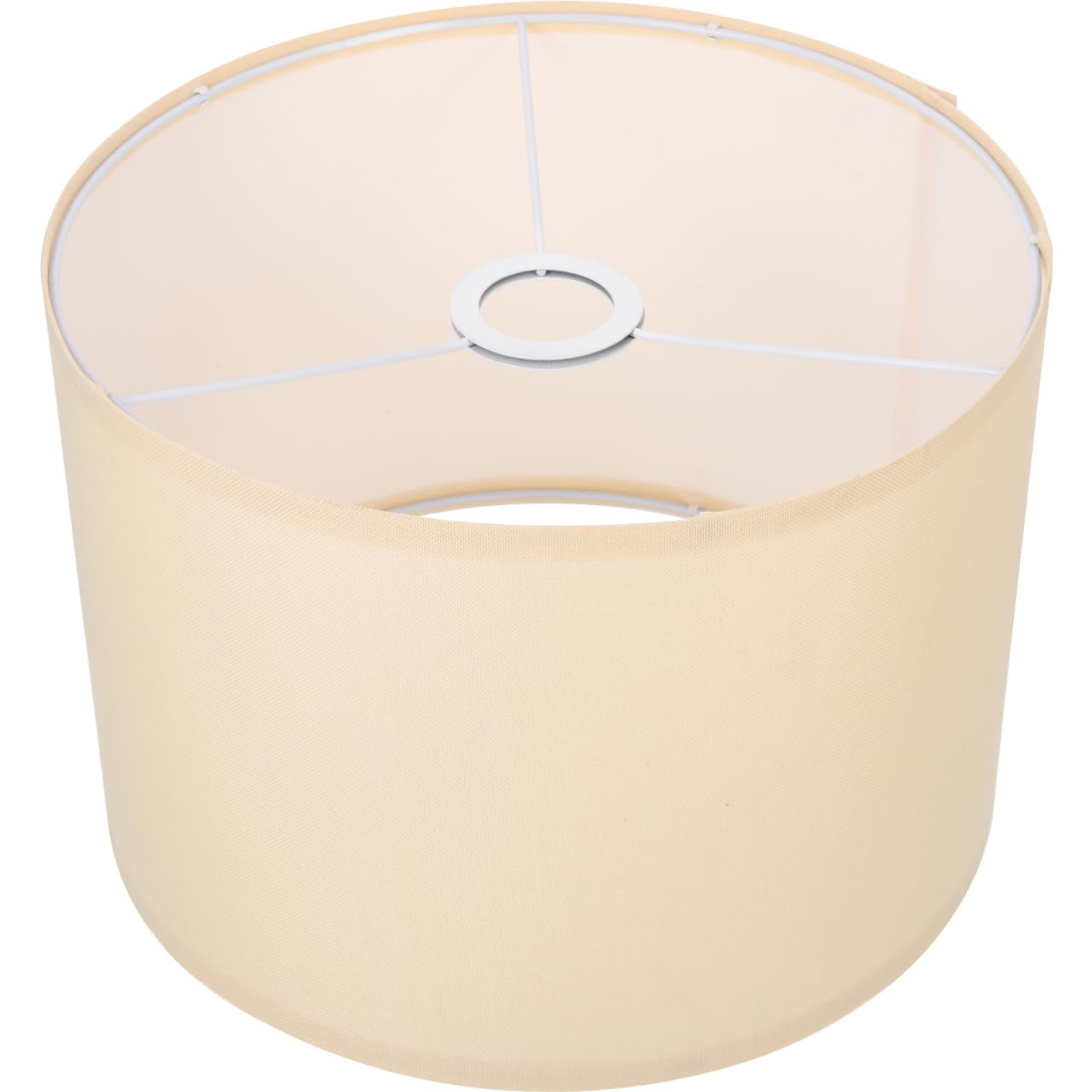 OSALADI Paralume in Tessuto Beige 11.81X11.81X8.46In Paralume Moderno Per Lampada Da Terra Compatibile Con Lampadina E27 Protezione Occhi Illuminazione Soffusa Per Soggiorno Camera Da Letto