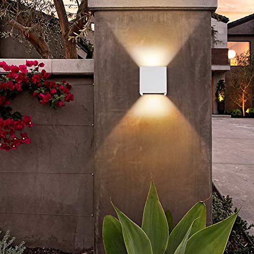 Klighten Lampada da esterno, 7W Applique da Parete...