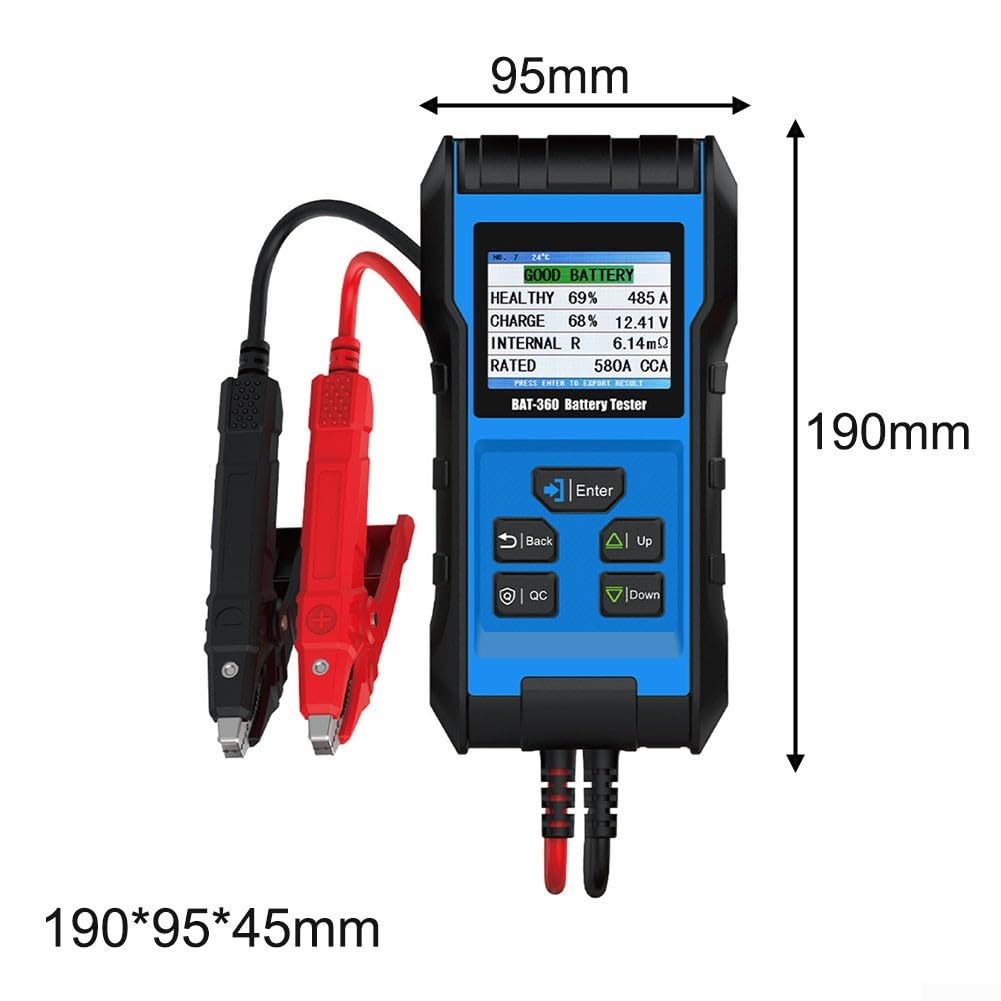 Probador para batería Automotriz para resistencia Interna Probador