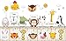 sinceroduct 5D DIY Kids Animal Diamond Stickers Kits for Boys Girls Beginners
