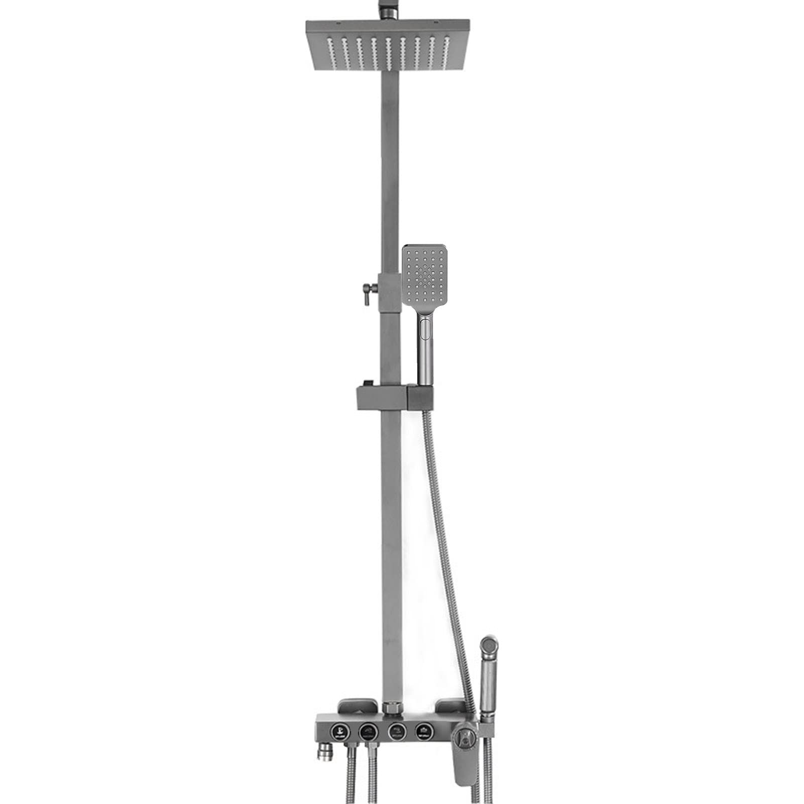 Douche haute pression à température constante contre le manque de débit