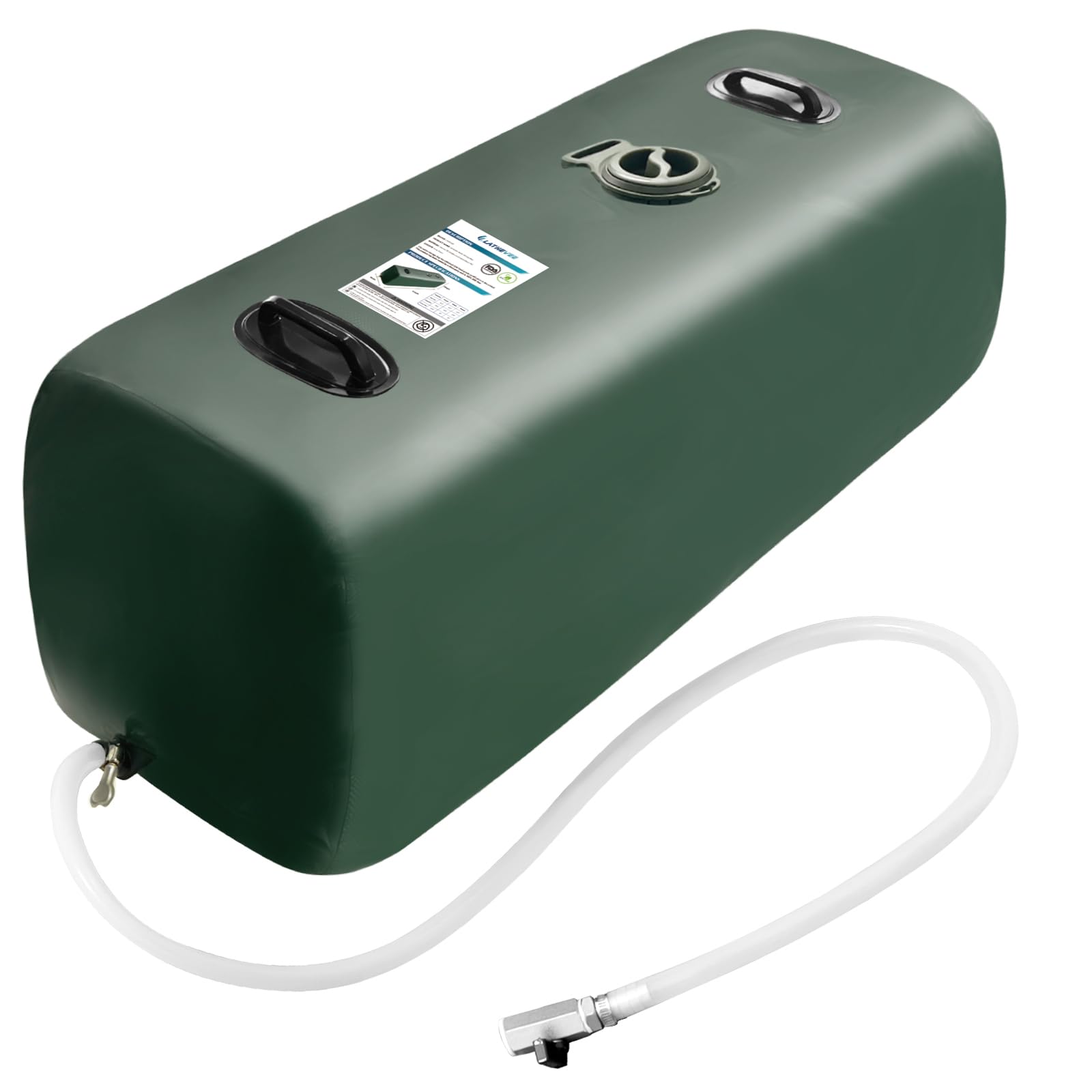 Photo 1 of Drinking Water Storage Bladder,50 Gallon Portable Water Bladder Tank, RV Water Tank, Can Be Used for Storing Drinking Water, Camping, Traveling, Wilderness Survival Patrols, Etc
