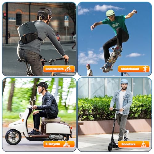 Shinmax Bike Helmet with Turn Signals