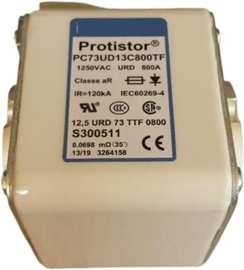 High Voltage Power Fuses Ceramic Thermal car Fuses Holders 800A 1250V PC73UD13C800TF