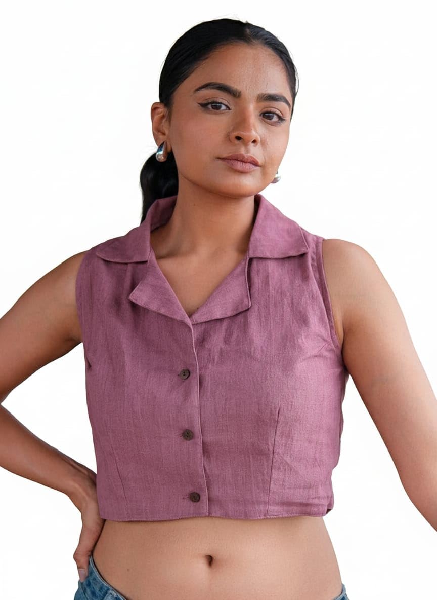 Kalbelia Shubha Vest for Women | Handmade Rajasthani Embroidered Mirror Work Waistcoat | Bohemian Ethnic Jacket | Festival & Folk Dancewear Top-picture-55
