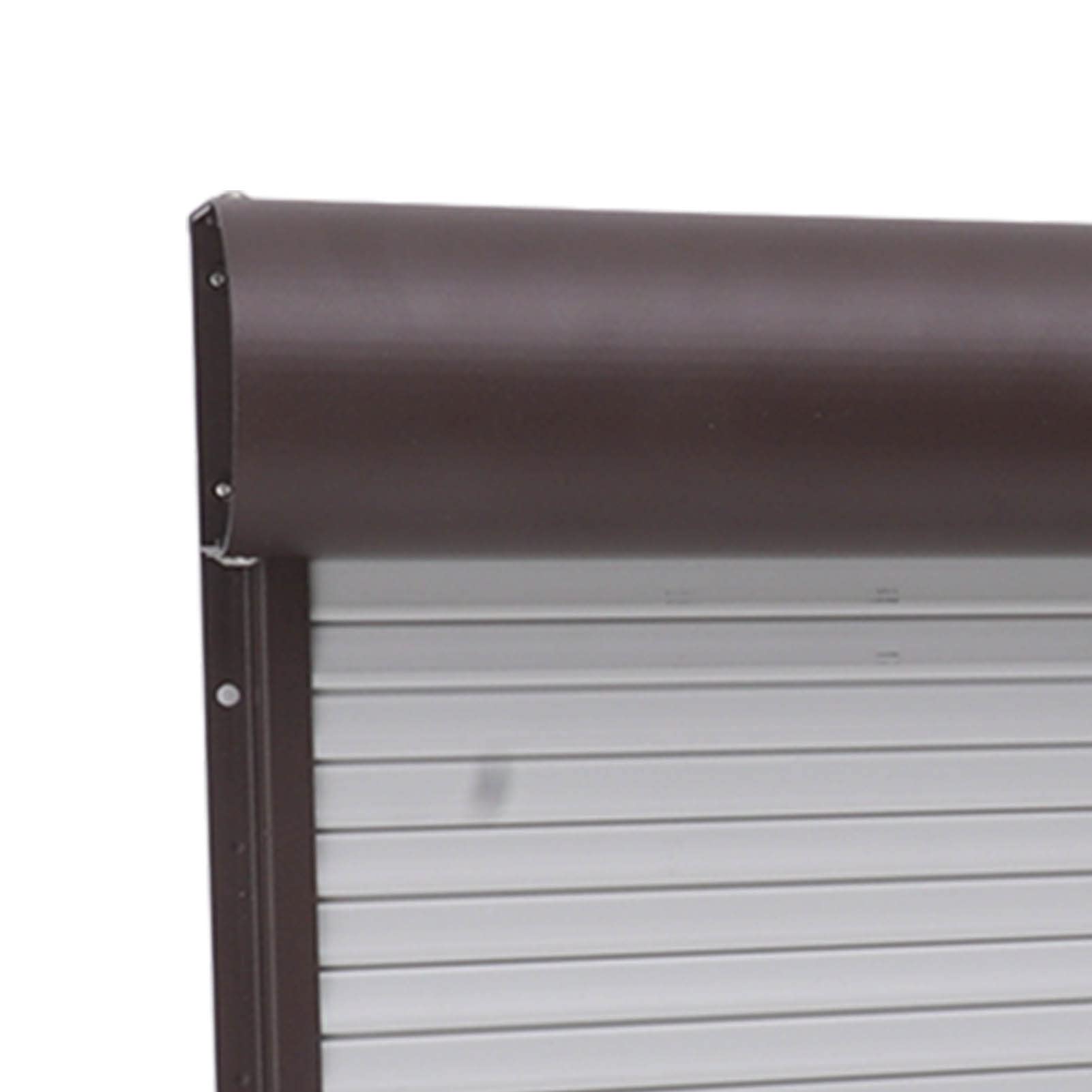 Puerta AUTOMÁTICA para GALLINERO con ENERGÍA Solar, Segura, Duradera, FÁCIL DE Usar, CÁMARA, DETECCIÓN REMOTA, Ideal para Aves DE Corral (Marrón)