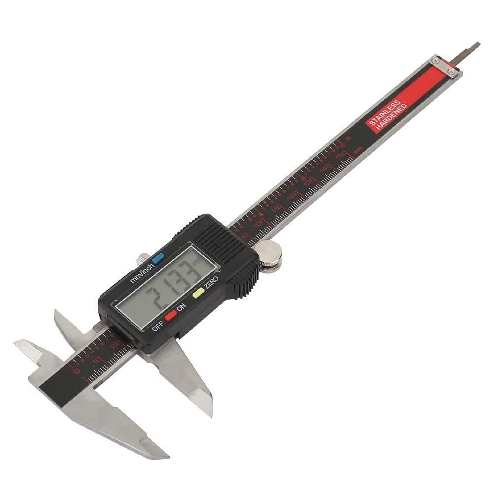 Suwmiarka Elektroniczna, 0-150 Mm, Stal Nierdzewna, Suwmiarka Cyfrowa, Elektroniczny Mikrometr, Narzędzie Pomiarowe, Linijka, Linijka