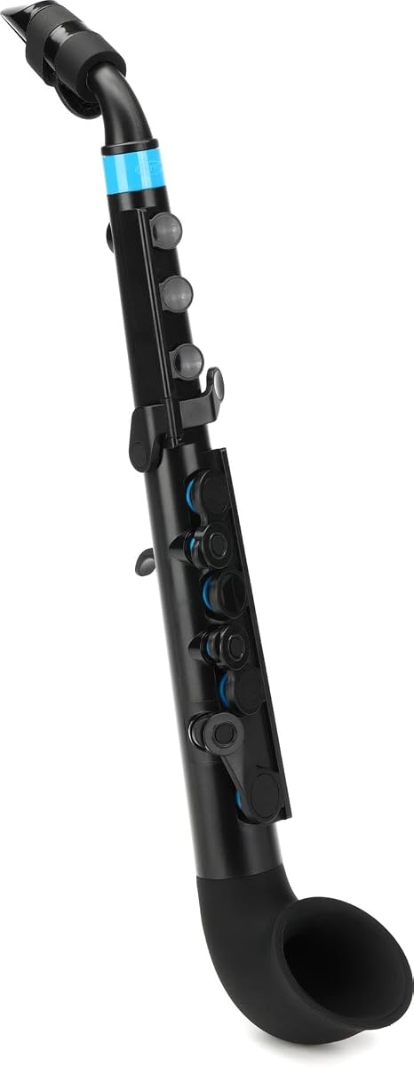 Nuvo jSax Beginner Saxophone, Black/Blue)