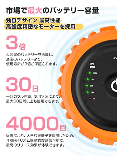 Wolfyok fitness 電動 筋膜ローラー の商品画像 4