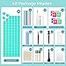 MUIIGOOD Airpods Cleaner Kit 221 Pcs Earbud Cleaning Putty Remove Ear Wax Phone Cleaning kit Cleaner Pen Brush Microfiber Cloth for Airpods Pro/1/2/3 Charging Case Headphones Camera Hearing Aids