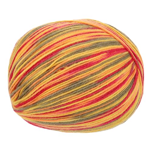 uxcell 100% Wool Yarn, 4-Ply Wool Roving Luxurious...