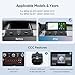 12.3-Inch Android Car Stereo for BMW X5 X6 E70 E71(2007-2010) with CCC System, Wireless CarPlay Android Auto Upgrade Factory Radio Bluetooth WiFi Touch Screen (CCC-12.3