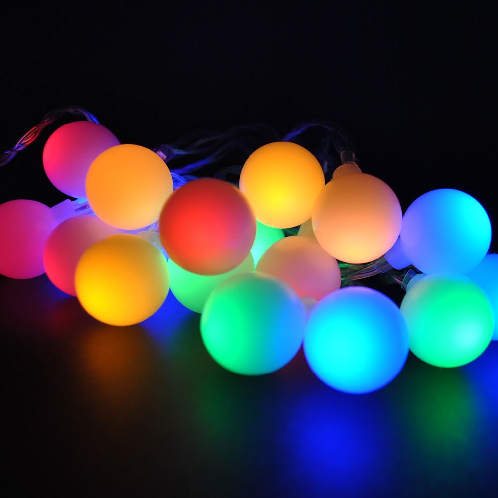 LightsGo Battery Powered Berry Ball LED Fairy Lights 40LEDs 4M (Multi-Colour)